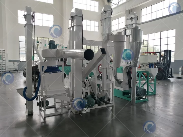 commercial automatic rice milling machine