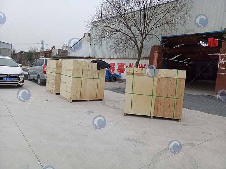 wooden packing of automatic transplanter