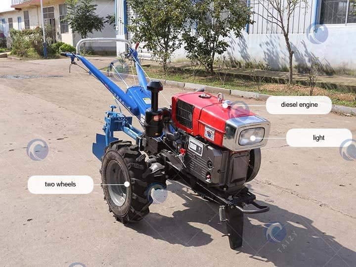 ट्रैक्टर के पीछे चलो