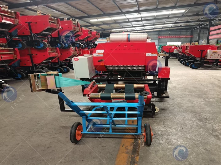 Silage baler and wrapper machine for business