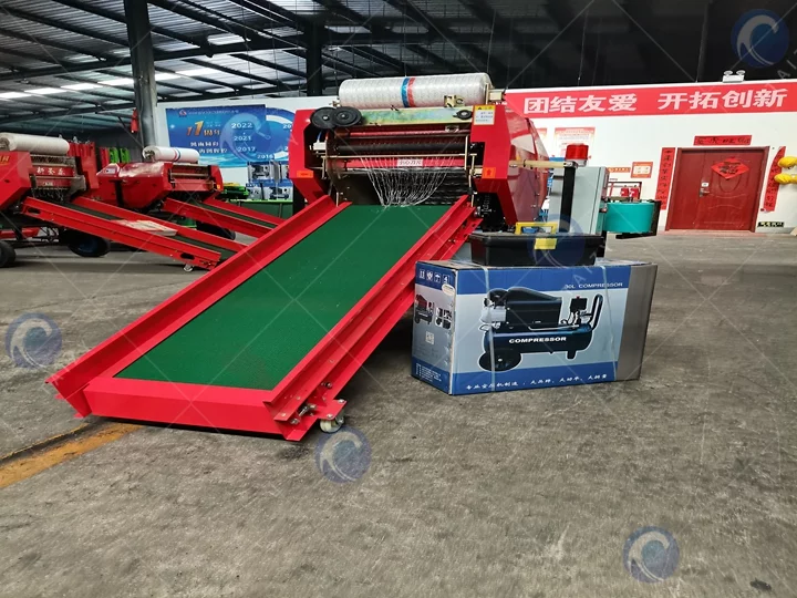 commercial Silage baler and wrapper machine