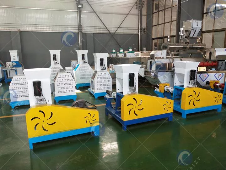 어류 사료 펠릿 기계