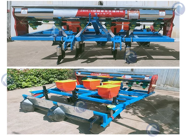 4 row peanut planter