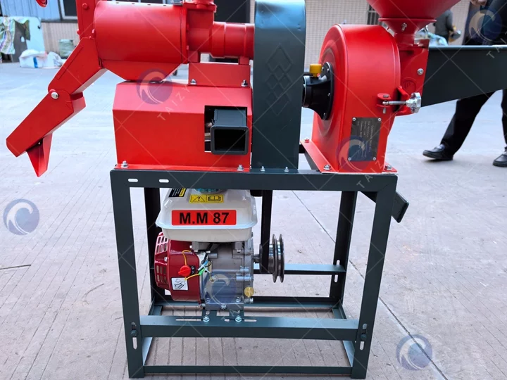 Small rice milling machine details