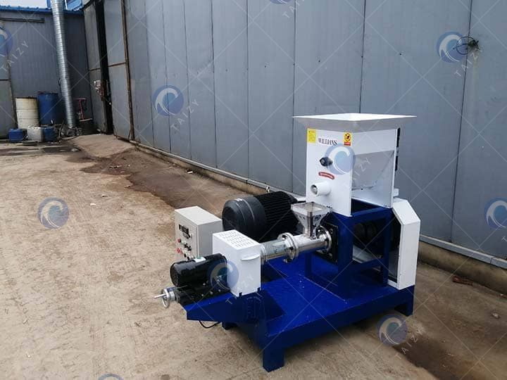 floating fish feed extruder