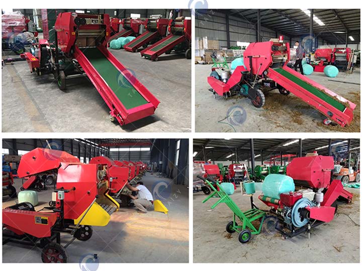 automatic silage making machine