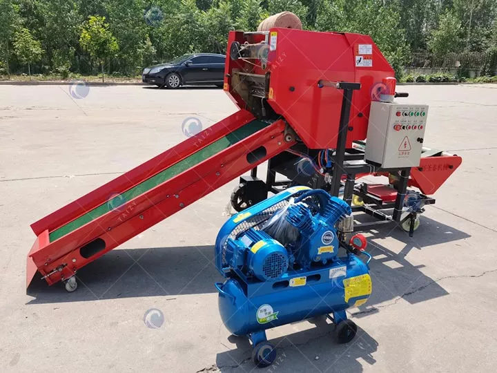 Shipping forage baler wrapper machine to Kenya