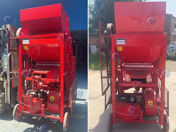 Automatic peanut sheller for sale to Kenya