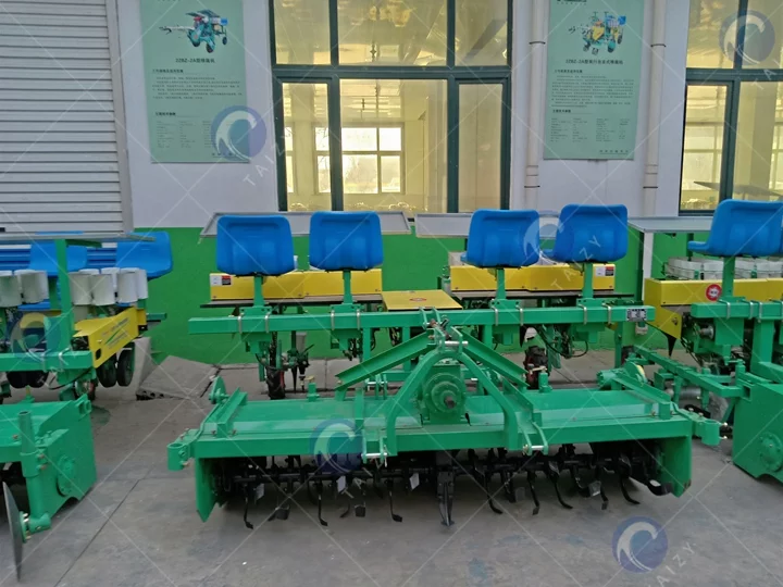 Working Process of Plant Transplanter Machine