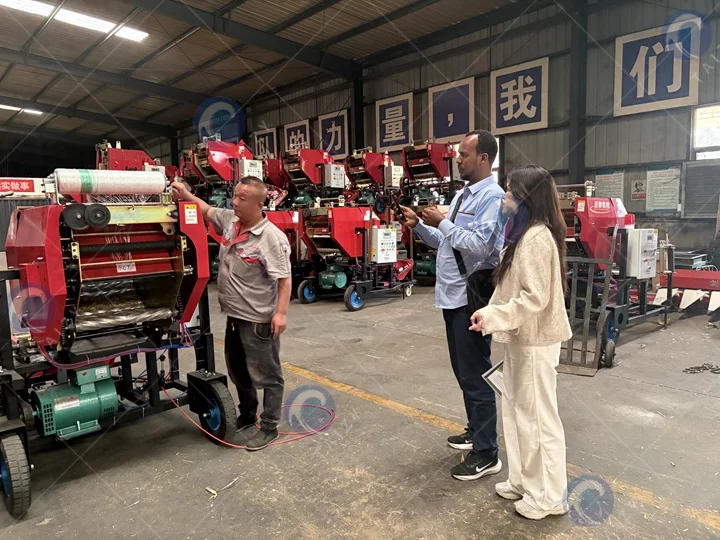 Customer Tour Farm Machinery Workshop Taizy