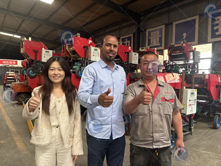 Taizy Team With Satisfied African Farm Equipment Client