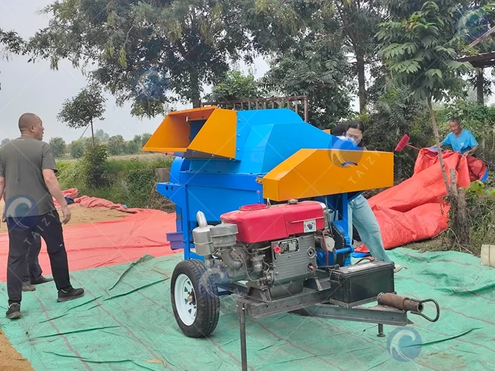 Multifunctional Grain Thresher Benefits Farmers Need